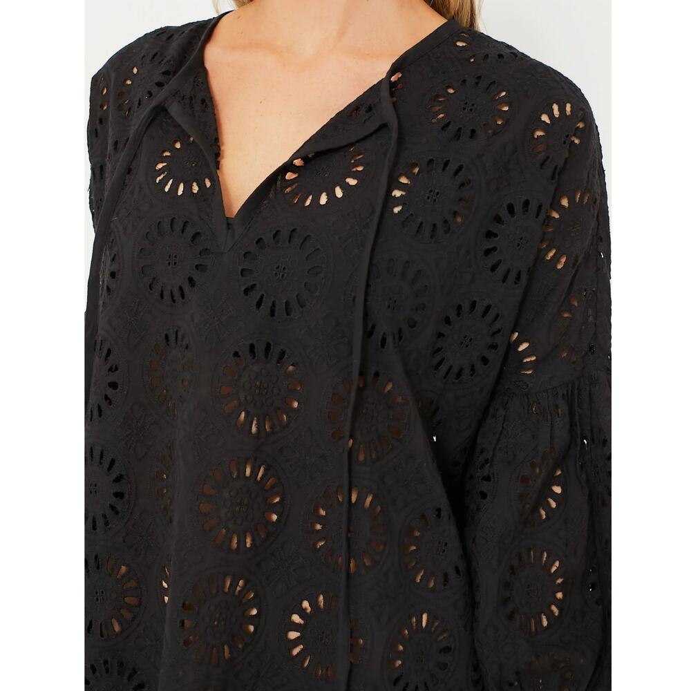 Tuckernuck Black Eyelet Swim Coverup - Picture 5 of 10